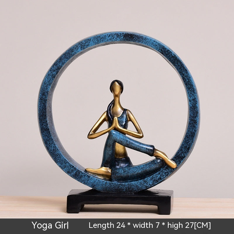 Yoga Girl Decoration