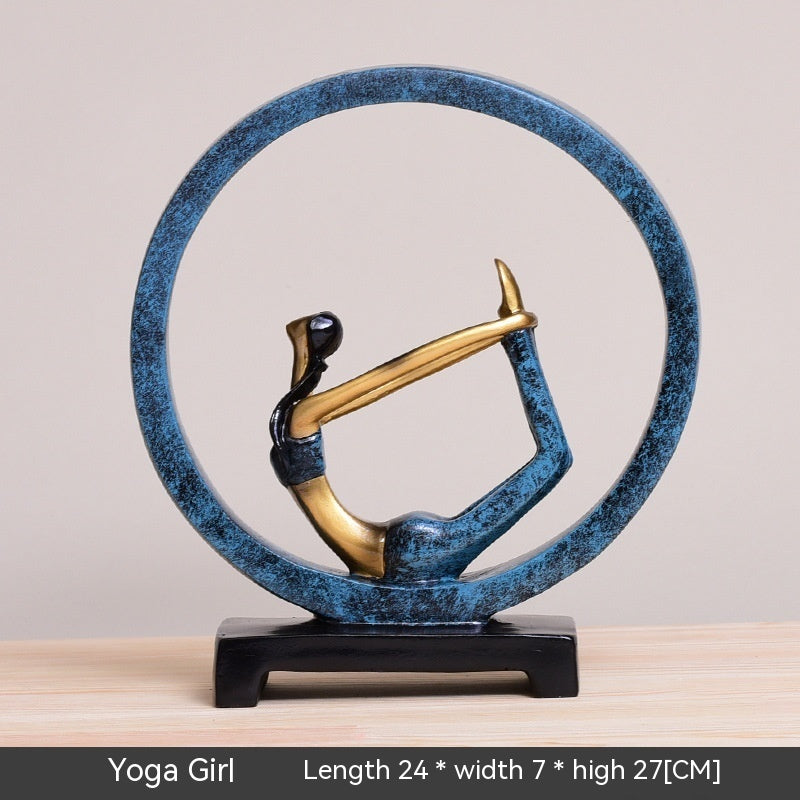 Yoga Girl Decoration