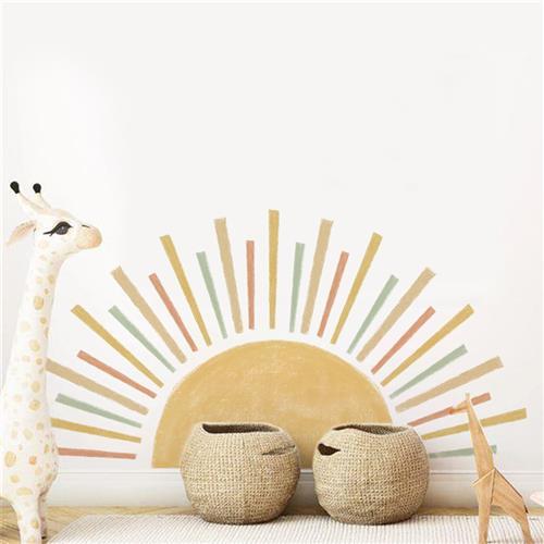 Sun Children's Room Background Decorative Wall Sticker