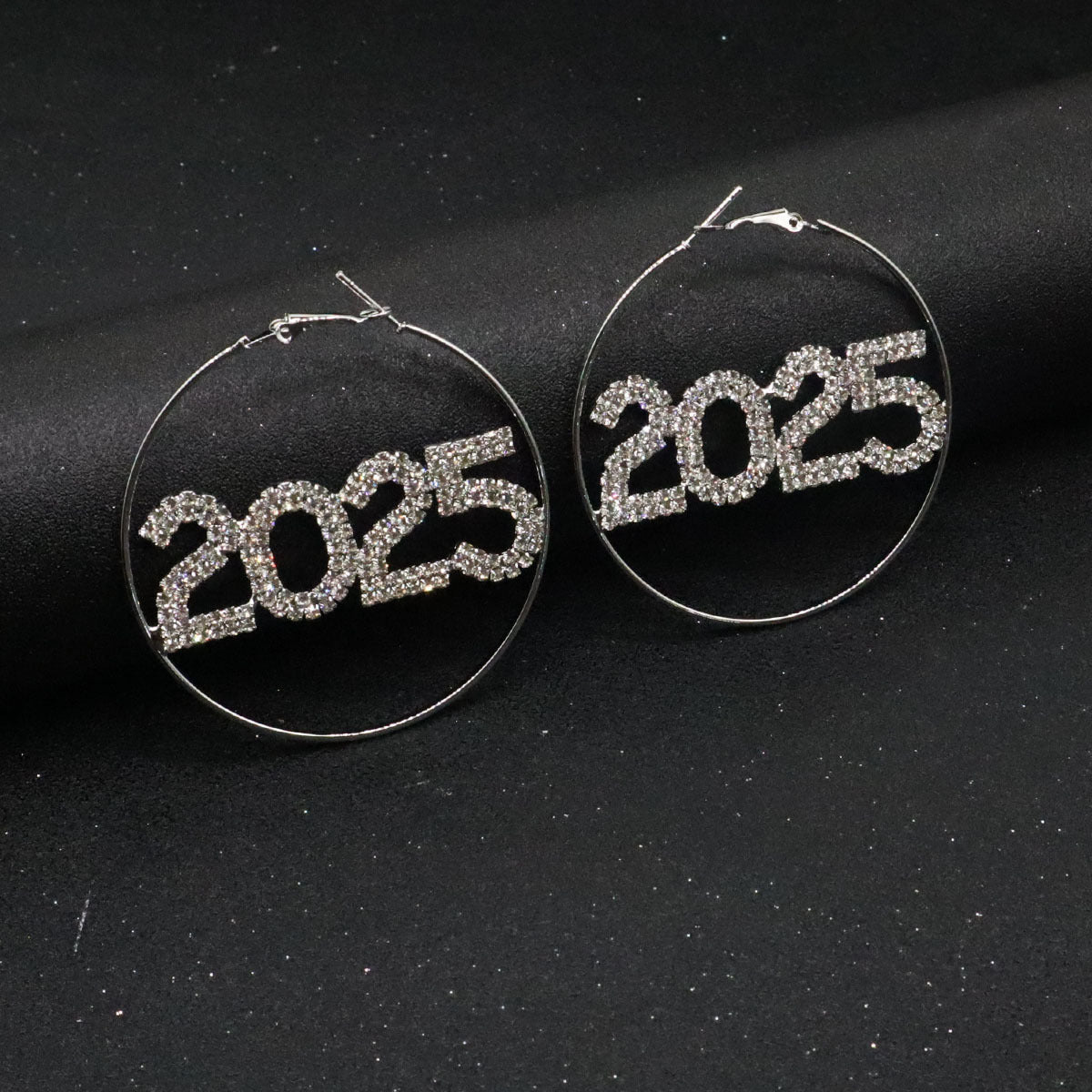 2025 Rhinestone Ring Earrings