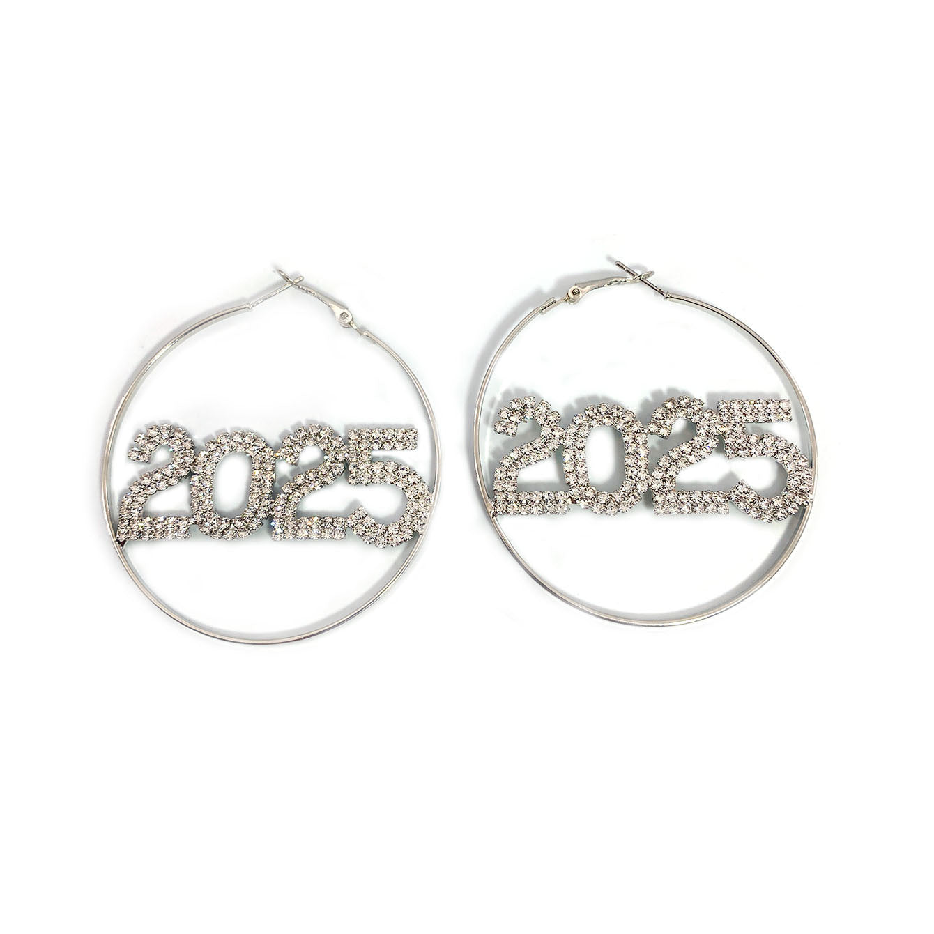 2025 Rhinestone Ring Earrings