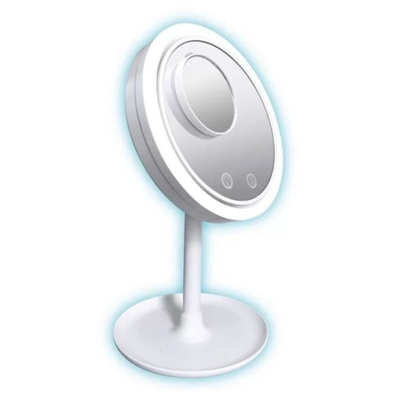 Fan LED Light Makeup Mirror