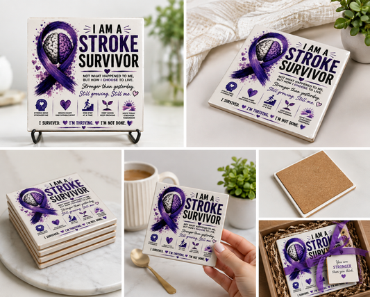 Inspirational  Stroke Survivors Coasters