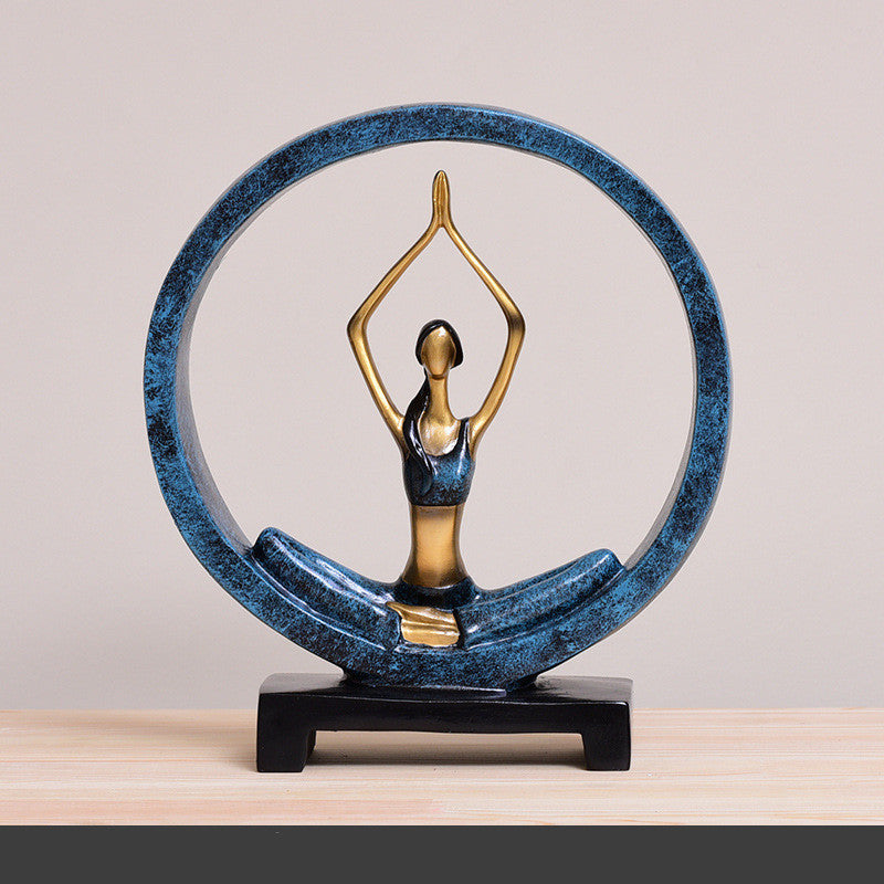 Yoga Girl Decoration