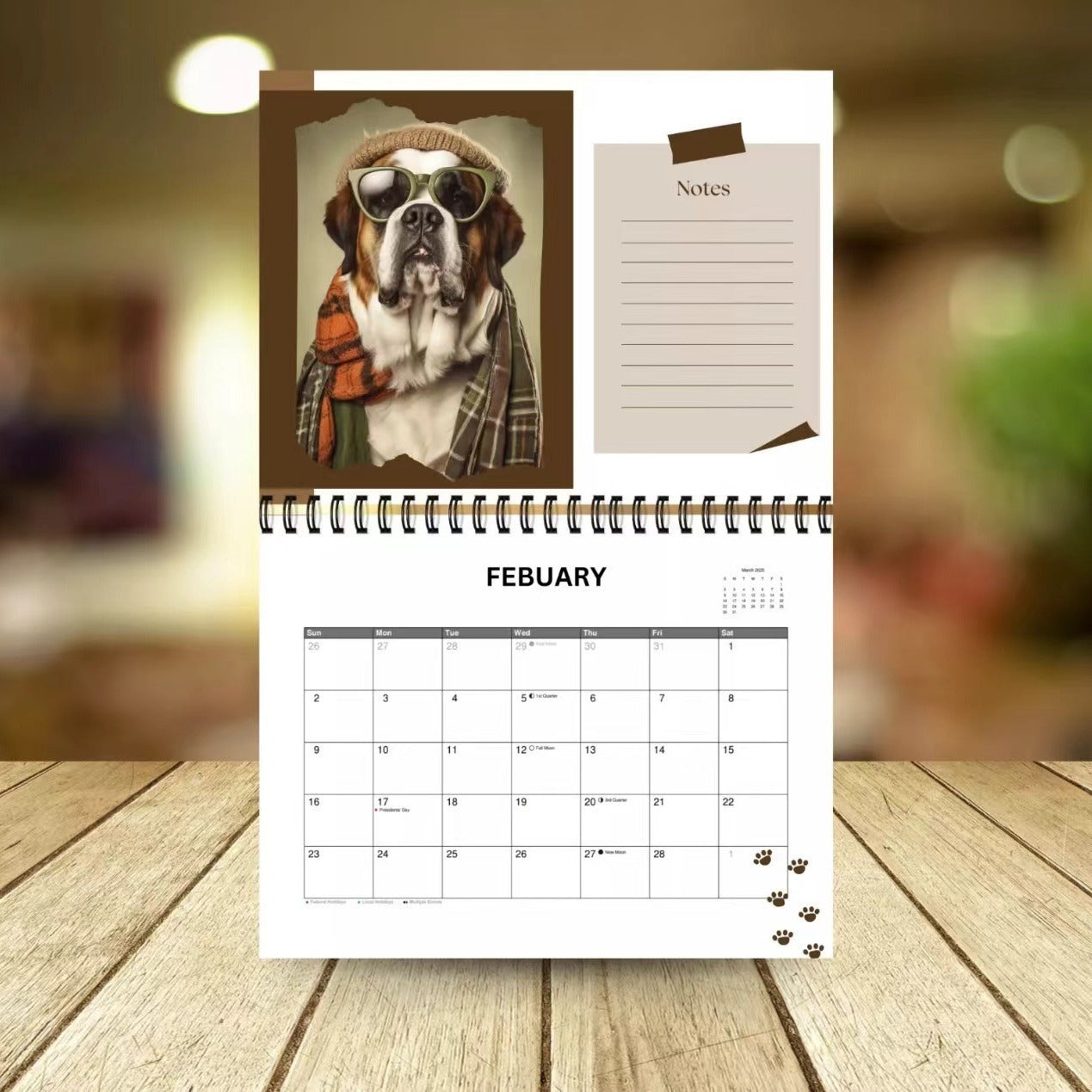 Spiral Calendar Dog Lovers