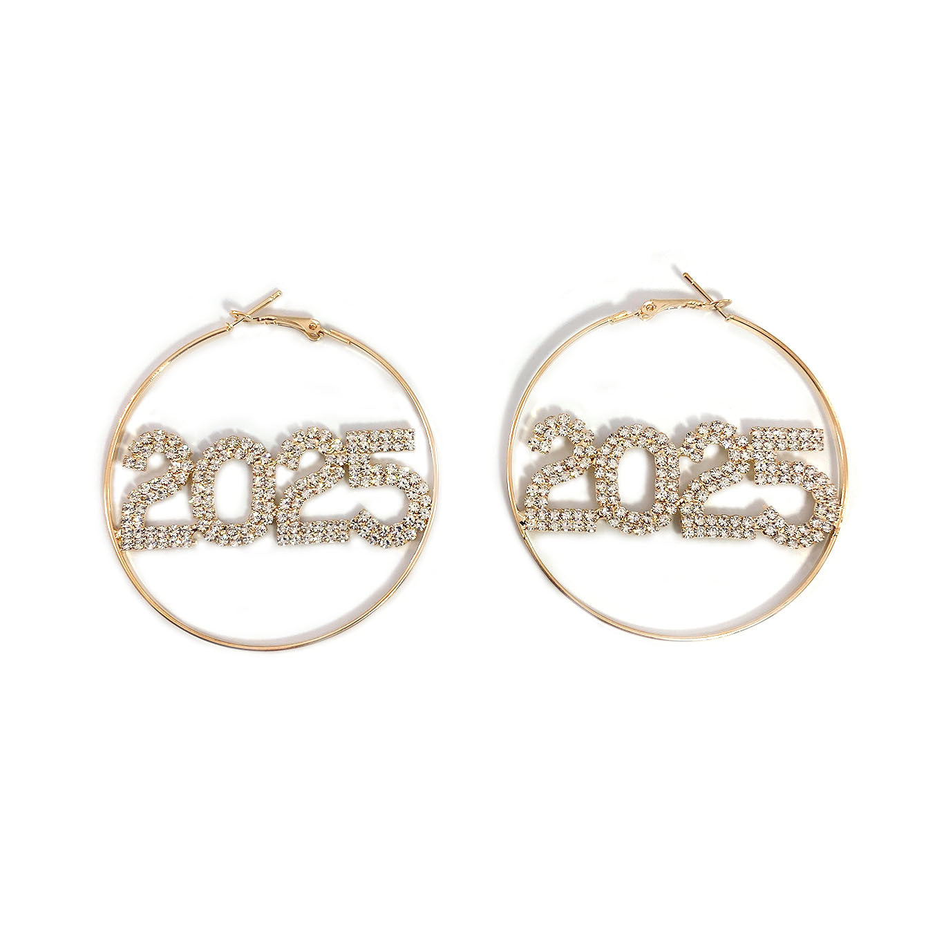 2025 Rhinestone Ring Earrings